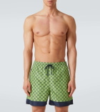 Gucci GG Supreme swim trunks