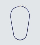 Mateo 14kt gold necklace with lapis