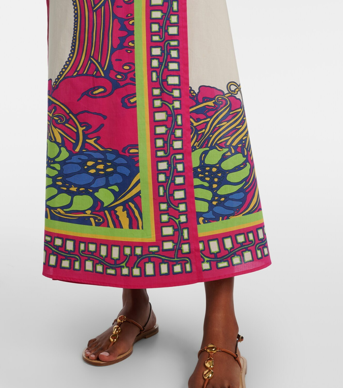 La DoubleJ Lemuria Placée cotton beach cover-up