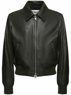 AMI PARIS - Leather Zip Jacket