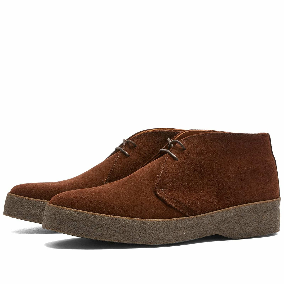 Photo: Sanders Men's Sam Chukka Boot in Polo Snuff Suede