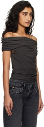 AGOLDE Brown Sherilyn Bodysuit