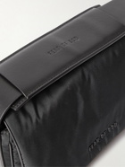 Fear of God - Logo-Appliquéd Leather-Trimmed Shell Messenger Bag