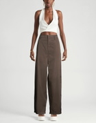 Lemaire Womens Pants Dark in Brown