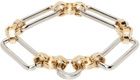 Laura Lombardi Silver & Gold Stanza Bracelet
