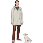 Stutterheim SSENSE Exclusive Beige PVC Lightweight Dog Raincoat
