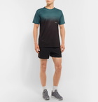 Soar Running - Two-Tone Mesh T-Shirt - Black