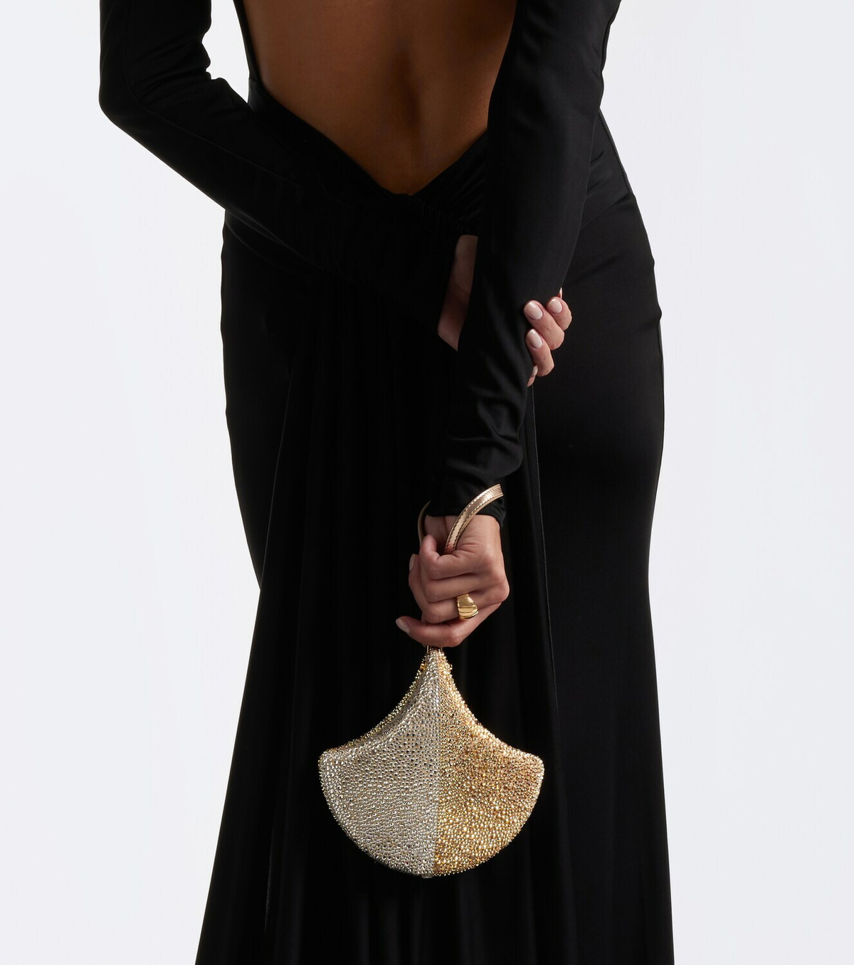 Bvlgari Ginkgo embellished clutch