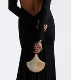 Bvlgari Ginkgo embellished clutch