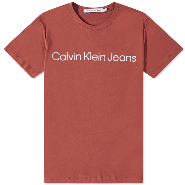 Photo: Calvin Klein Institutional Logo Slim Tee