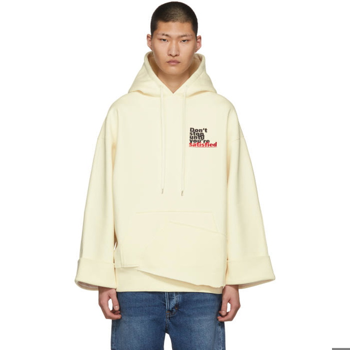 Photo: ADER error Off-White Dont Stop Until Youre Satisfied Hoodie