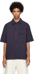 MHL by Margaret Howell Navy Utility Shirt