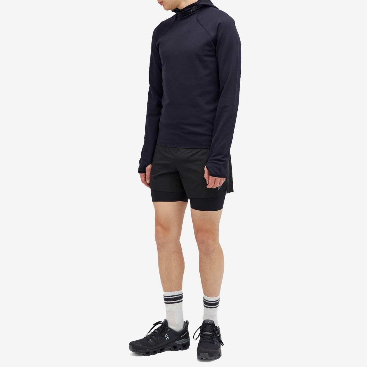 SOAR Men's Long Sleeve Trail Wooltech Top in Black
