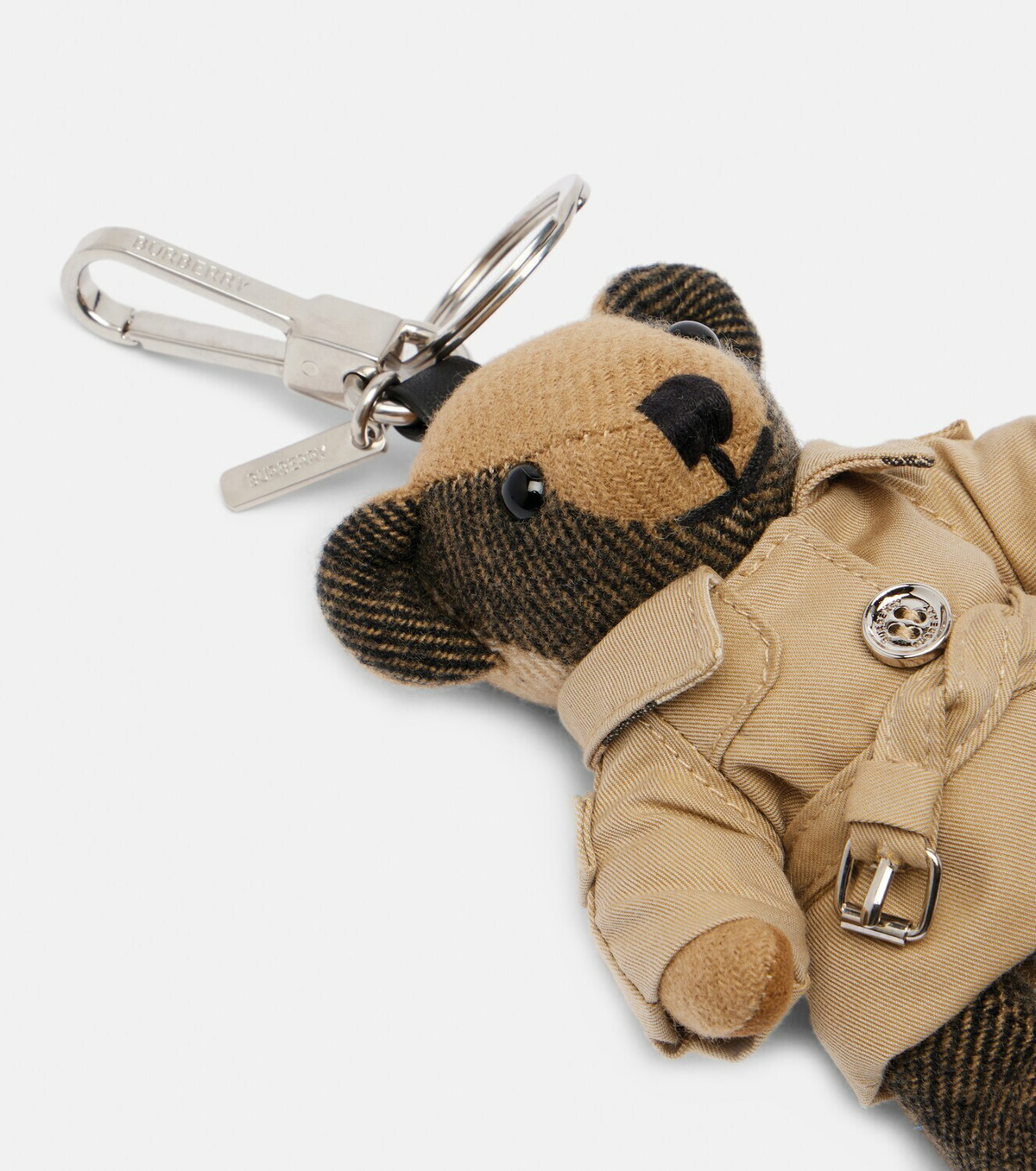 Burberry Thomas Bear cashmere bag charm