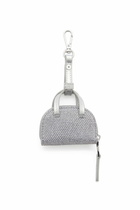 Diesel 1DR Dome - Charm in Lurex fabric - Charms and Keyrings Womens in Silver