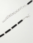 éliou - Erec Silver Onyx Necklace