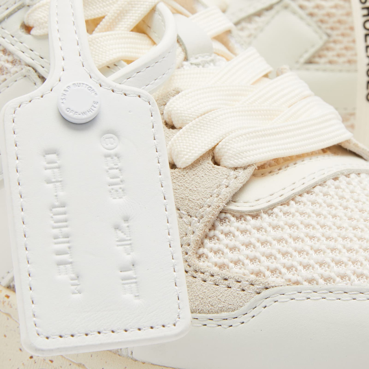 Off-White Women's Slim Out Of Office Sneakers in Biege Off-White