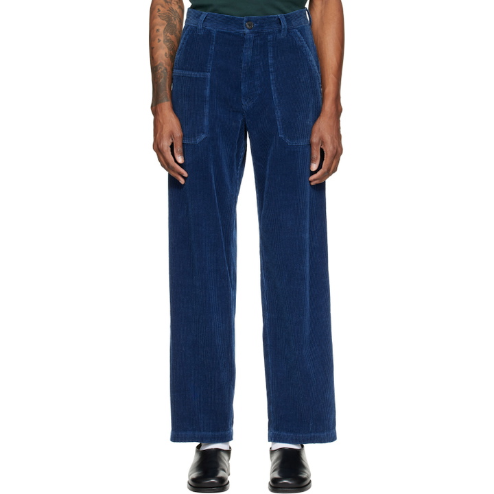 Photo: Isabel Marant Blue Ablov Trousers