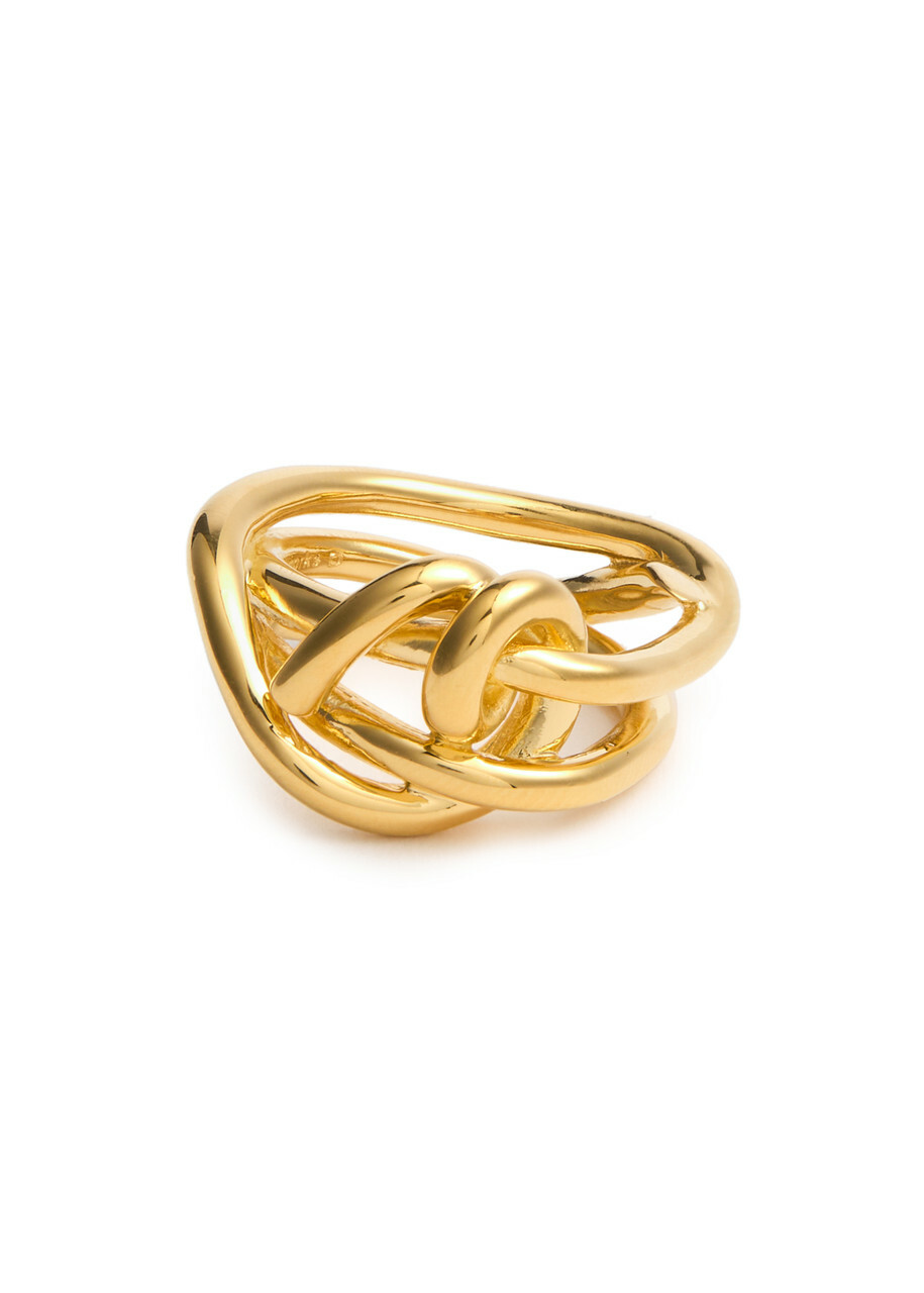 Completedworks Thread 18kt Gold Vermeil Ring