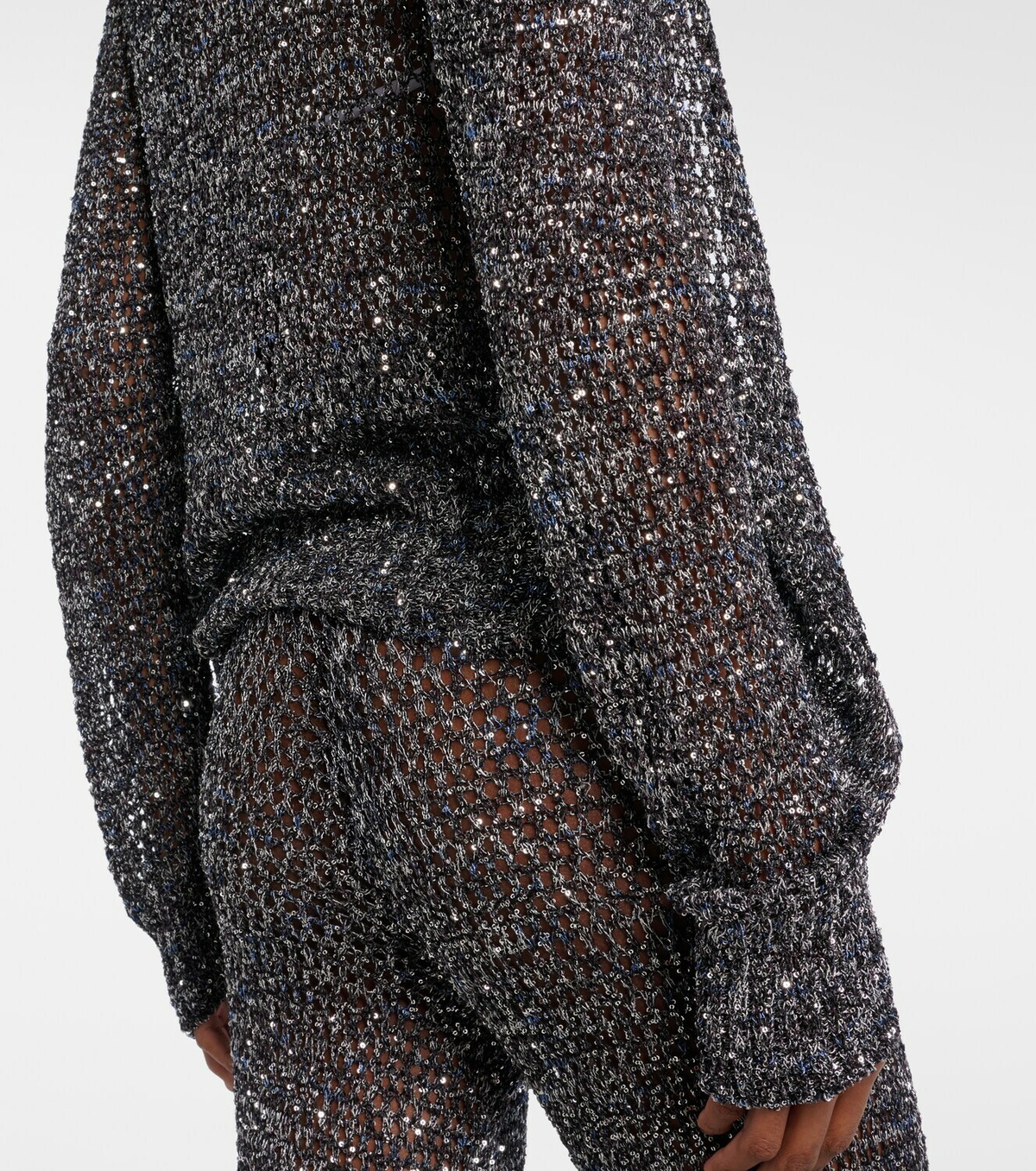 Missoni Sequined lamé cardigan