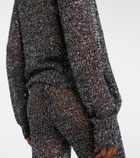 Missoni Sequined lamé cardigan