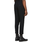 Neil Barrett Black Stretch Diagonal Trousers