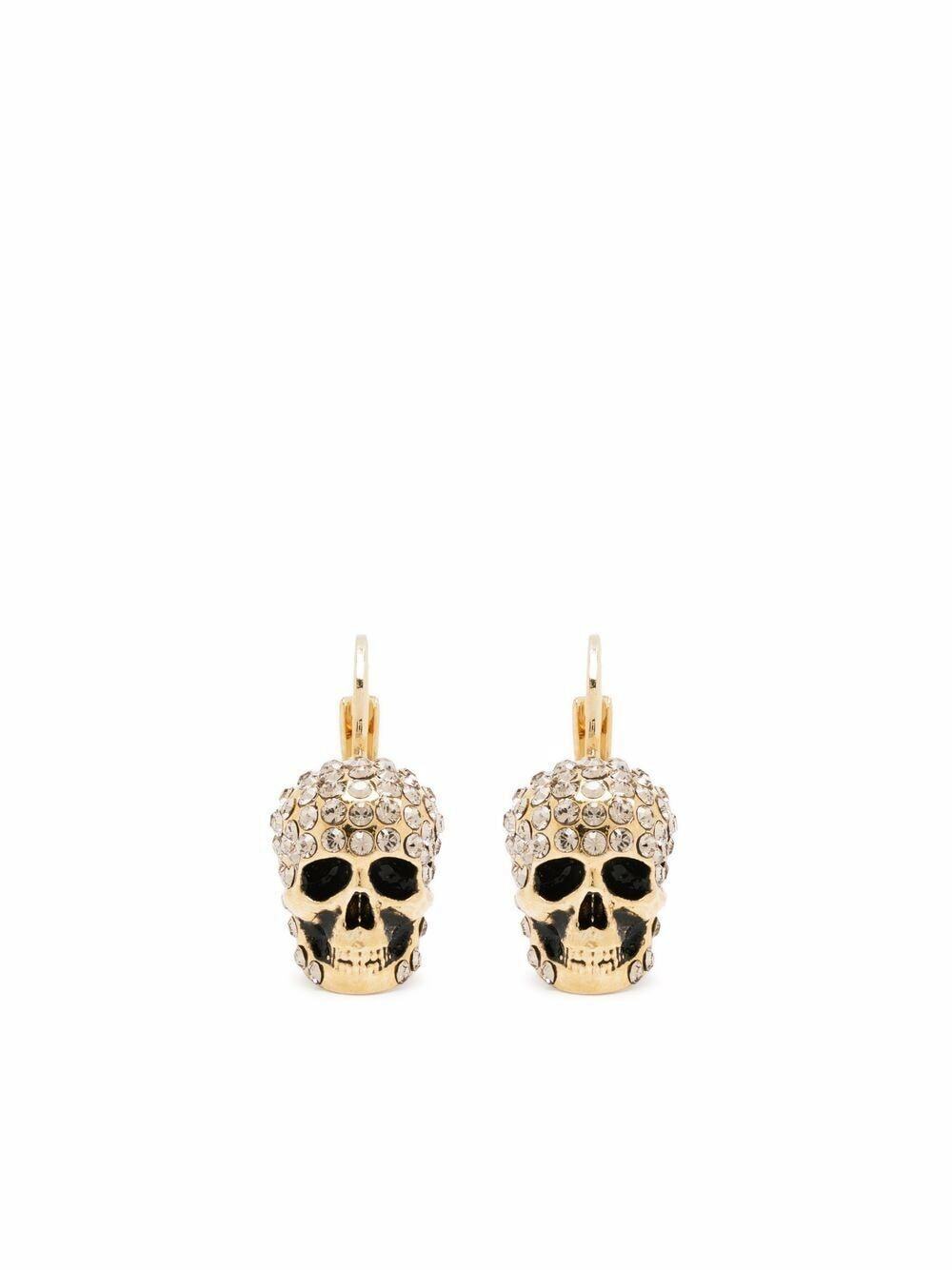 Alexander mcqueen skull earrings best sale