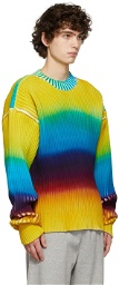 AGR Multicolor Hand-Spray Sweater