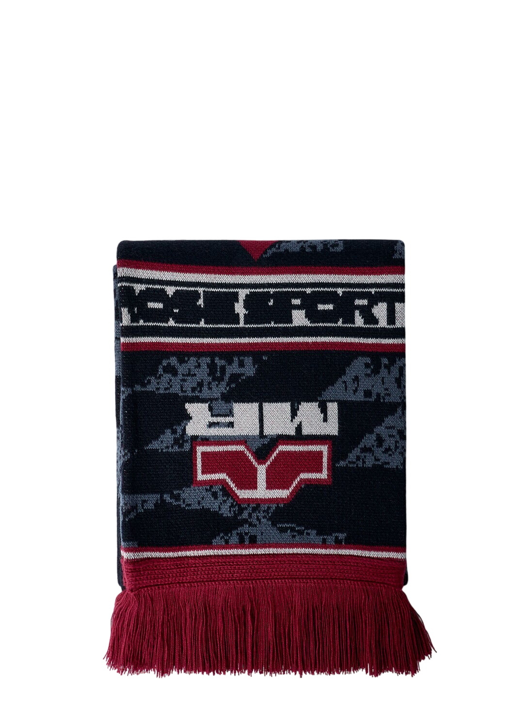 Martine Rose SSENSE Exclusive Green and Black Football Scarf