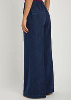 Forte_forte Denim Wide-leg Palazzo Trousers Indigo