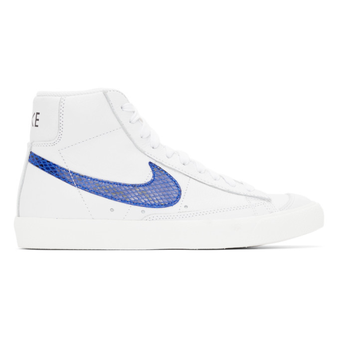 Photo: Nike White Snake Blazer Mid 77 Vintage Sneakers