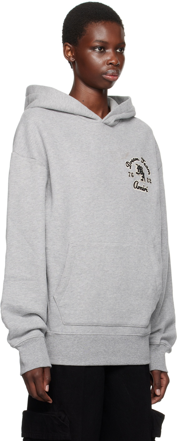 AMIRI Gray Dream Team Hoodie Amiri