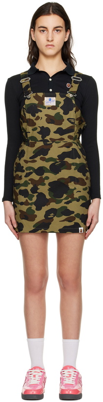 Photo: BAPE Green Jumper Minidress