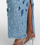 Rachel Gilbert Hugo sequined gown
