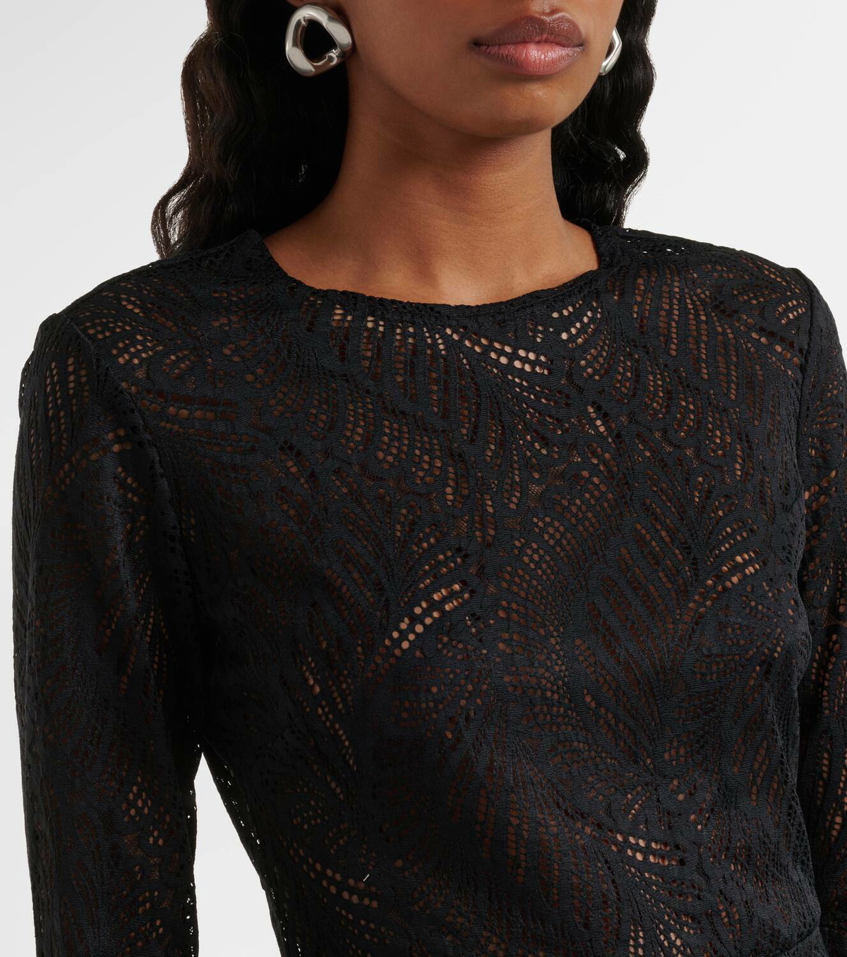 Alexandra Miro Genevieve lace minidress