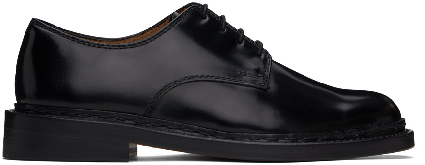 靴 OUR LEGACY TENPIN SHOE Our Legacy - Trampler Shoe Black Supple Cow Hide