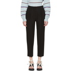 See by Chloe Black Fluid Trousers