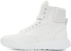 Alexander McQueen White Court High Sneakers