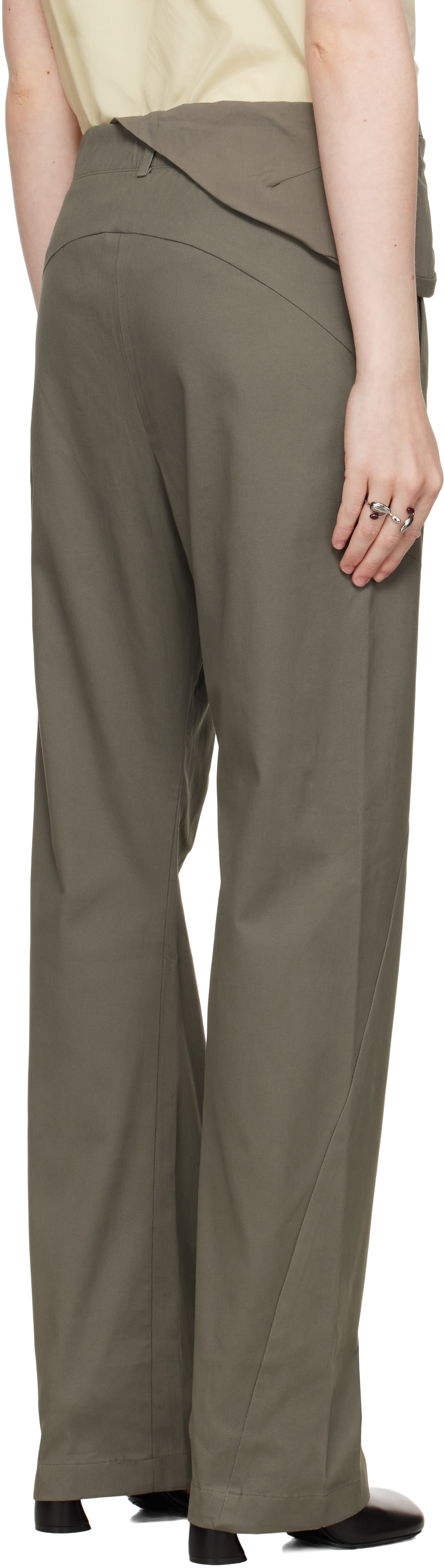 POST ARCHIVE FACTION (PAF) Khaki 8.0 Right Technical Trousers