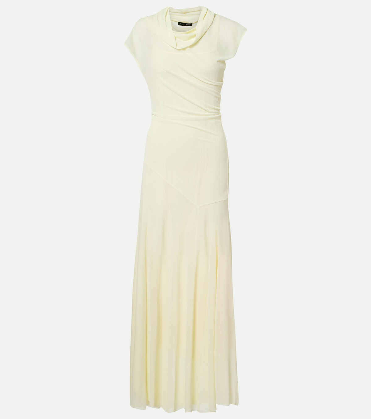 Proenza Schouler Tamara draped crêpe jersey maxi dress