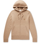 Burberry - Cashmere-Blend Zip-Up Hoodie - Brown