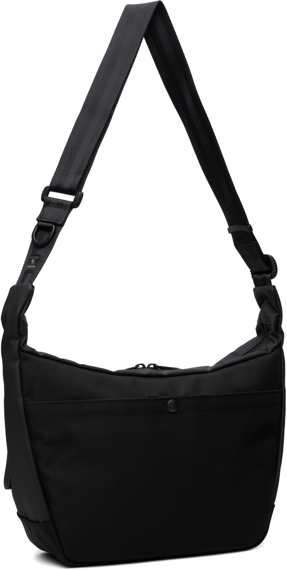 master-piece Black Slick Shoulder Bag
