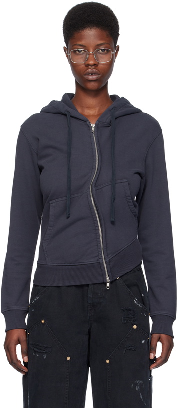 Photo: VAQUERA Navy Twisted Hoodie