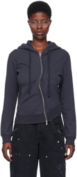 VAQUERA Navy Twisted Hoodie