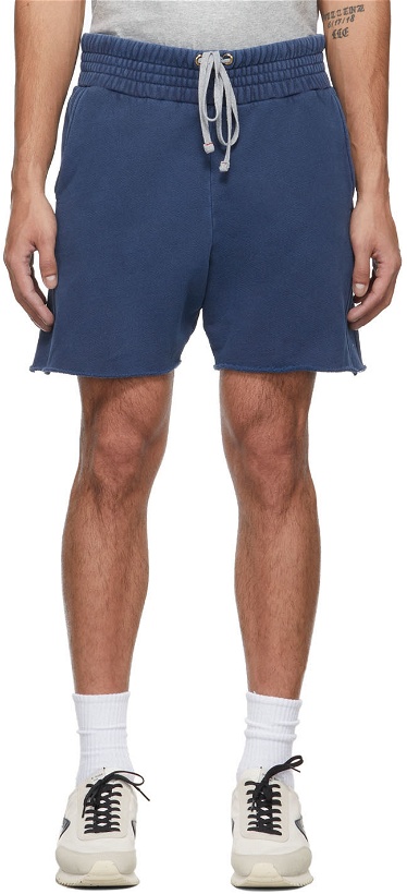 Photo: Les Tien Blue French Terry Yacht Shorts