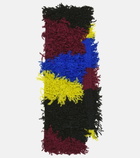 The Attico - Textured wool-blend scarf