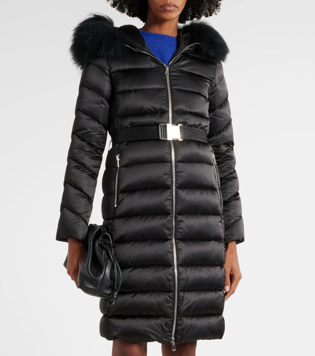Moncler Leersie quilted down coat Moncler