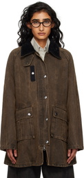 Andersson Bell Brown Kerri Trapez Work Jacket