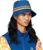 Brain Dead Blue Sergio Tacchini Edition Bucket Hat