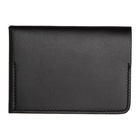 Jil Sander Black Folded Card Holder